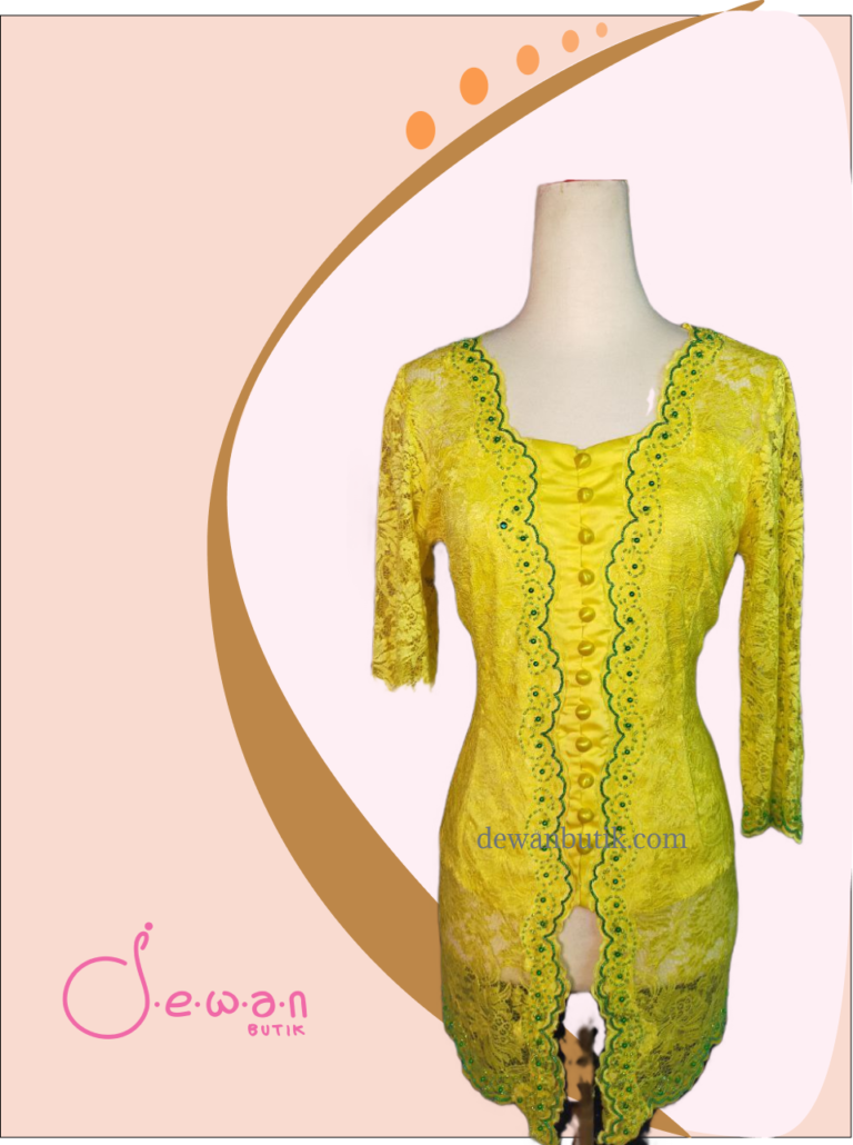 Payet Kebaya Kuning Dewan Butik 2